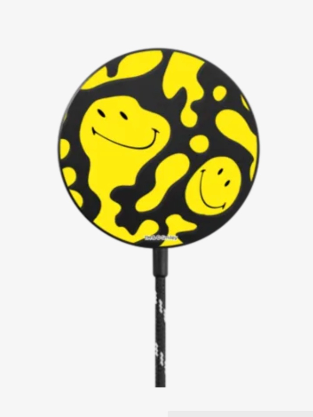 Acid Smiley PowerThru Magnetic Wireless Charger